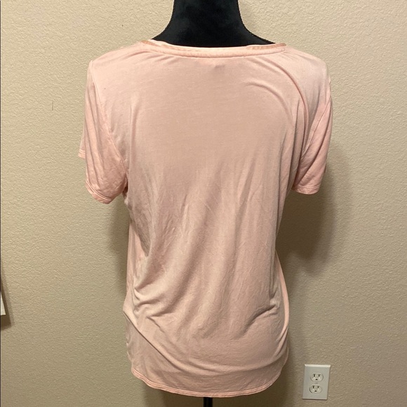Light Pink Short Sleeve Tee - Picture 3 of 7